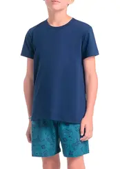 Pijama Infantil Menino Curto Espaço Pijama 4060014