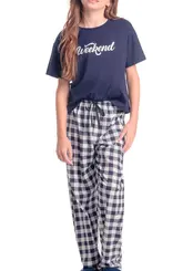 Pijama Infantil Menina Longo Espaço Pijama 4050050