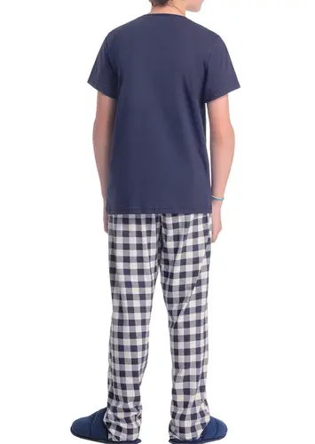 Pijama Infantil Menino Longo Espaço Pijama 4060015