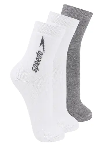 Kit com 3 Pares de Meias Esportiva Cano Médio Speedo 8032