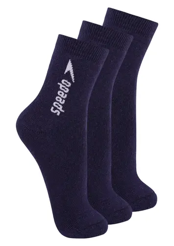 Kit com 3 Pares de Meias Esportiva Cano Médio Speedo 8032