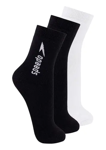 Kit com 3 Pares de Meias Esportiva Cano Médio Speedo 8032