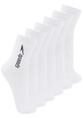 Kit com 6 Pares de Meias Esportiva Cano Médio Speedo 8032