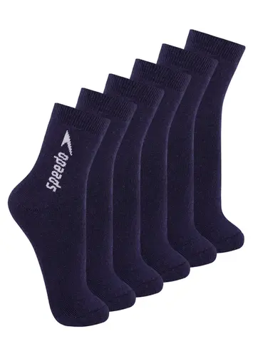 Kit com 6 Pares de Meias Esportiva Cano Médio Speedo 8032