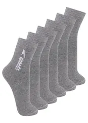 Kit com 6 Pares de Meias Esportiva Cano Médio Speedo 8032
