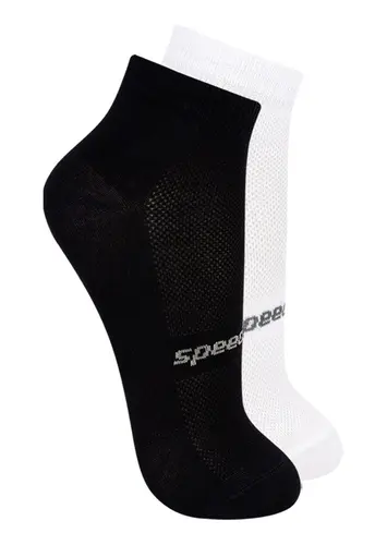 Kit com 2 Pares de Meias Esportiva Cano Curto Speedo 8033