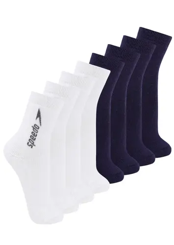 Kit com 8 Pares de Meias Esportiva Cano Médio Speedo 8032