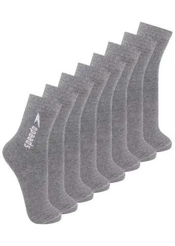 Kit com 8 Pares de Meias Esportiva Cano Médio Speedo 8032