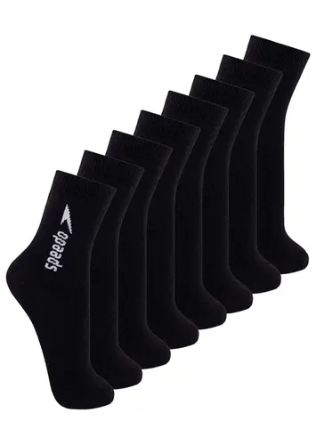 Kit com 8 Pares de Meias Esportiva Cano Médio Speedo 8032