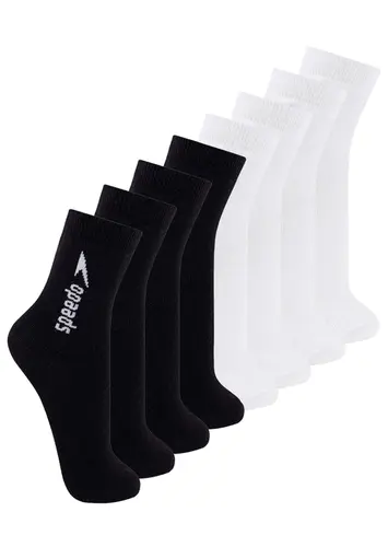 Kit com 8 Pares de Meias Esportiva Cano Médio Speedo 8032