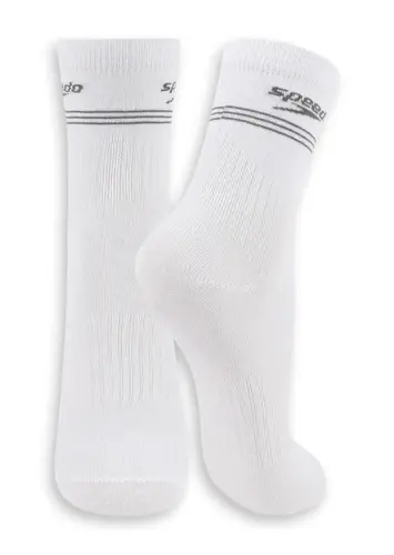 Kit com 2 Pares de Meias Esportiva Cano Médio Speedo 8030