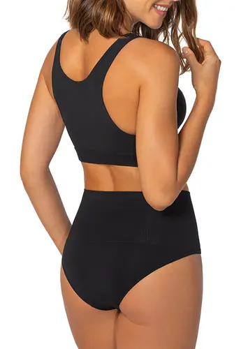 Look Top Nadadador sem Aro e sem Bojo Control Loba 47180-001 + Calcinha Redutora Loba 41000-001