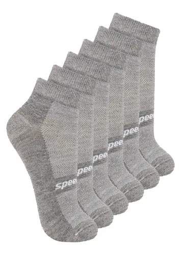 Kit com 6 Pares de Meias Esportiva Cano Curto Speedo 8033