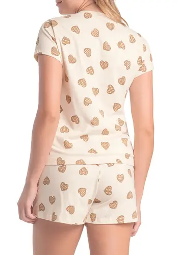 Pijama Feminino Curto Espaço Pijama 4010303
