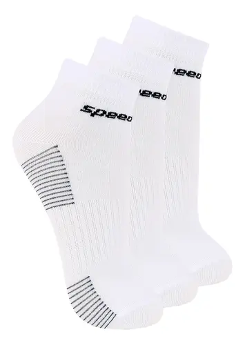 Kit com 3 Pares de Meias Cano Curto Speedo 8034