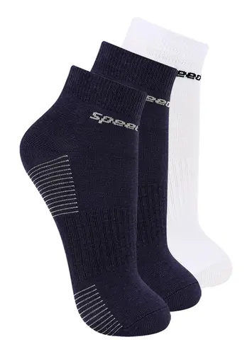 Kit com 3 Pares de Meias Cano Curto Speedo 8034