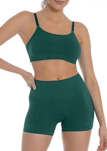 Look Top Feminino Demillus 61235 + Shorts Feminino Demillus 94235