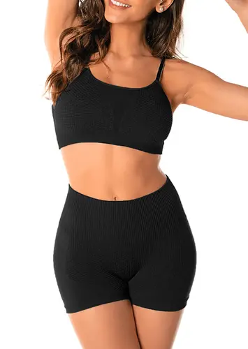 Look Top Feminino Demillus 61235 + Shorts Feminino Demillus 94235