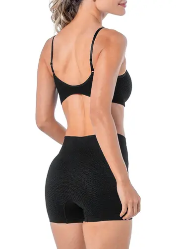Look Top Feminino Demillus 61235 + Shorts Feminino Demillus 94235