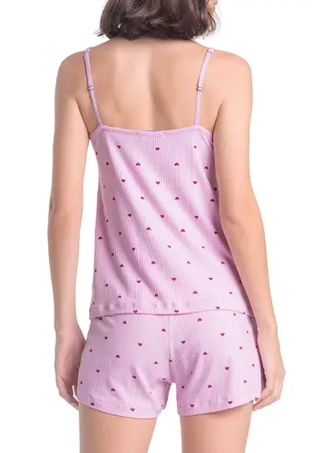 Pijama Feminino Curto Espaço Pijama 4010325