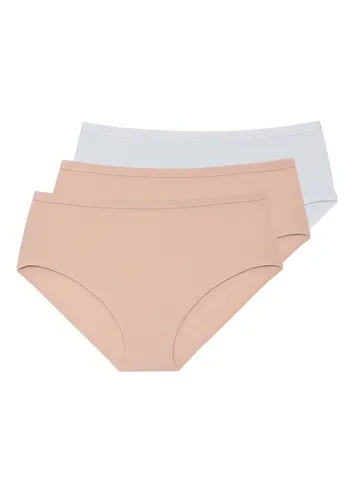 Kit com 3 Calcinhas Alta Liz 50330