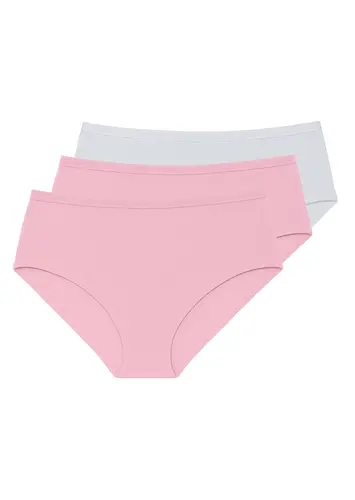Kit com 3 Calcinhas Alta Liz 50330