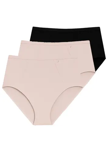 Kit com 3 Calcinhas Alta Liz 50590