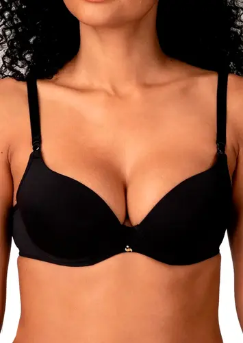 Kit com 2 Sutiãs com Aro e Bojo Push Up Liz 51805 Taça B