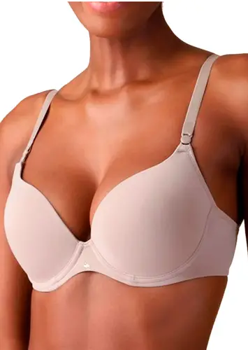 Kit com 3 Sutiãs com Aro e Bojo Push Up Liz 51805 Taça B
