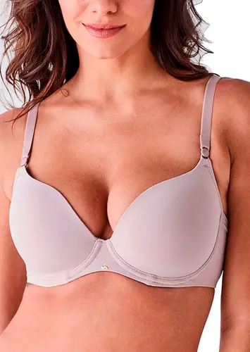 Kit com 3 Sutiãs com Aro e Bojo Push Up Liz 51805 Taça B