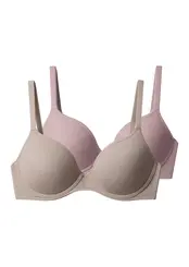 Kit com 2 Sutiãs com Aro e Bojo Liz 51809 Taça B