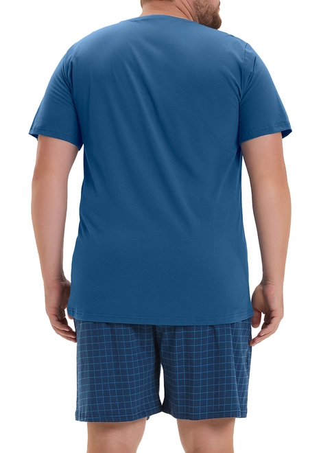 Pijama Masculino Curto Cor com Amor 2040040 Plus Size