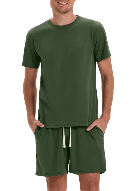 Pijama Masculino Curto Cor com Amor 2030171