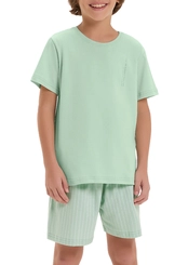 Pijama Infantil Menino Curto Cor com Amor 2060072