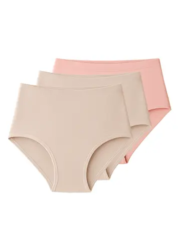Kit com 3 Calcinhas Alta Liz 50343