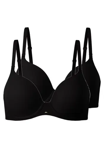 Kit com 2 Sutiãs com Aro e Bojo Push Up Liz 51805 Taça C