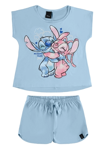 Pijama Infantil Menina Curto Malwee 1000129718