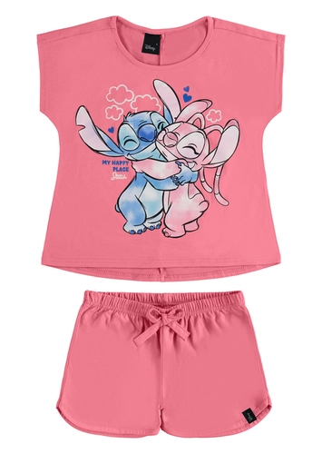 Pijama Infantil Menina Curto Malwee 1000129718