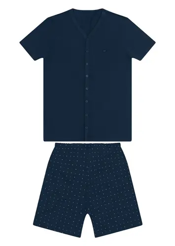 Pijama Masculino Curto Malwee 1000130741
