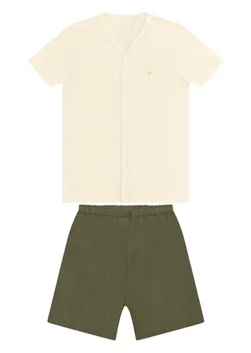 Pijama Masculino Curto Malwee 1000130741