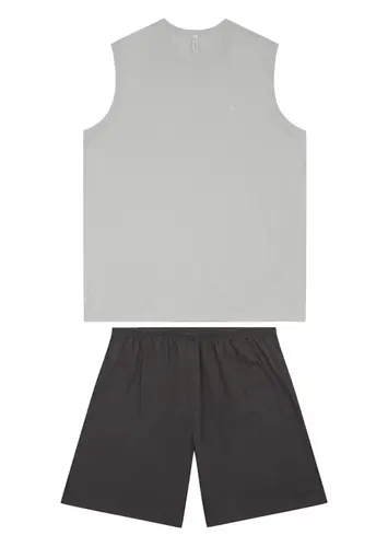 Pijama Masculino Curto Malwee 1000130762 Plus Size