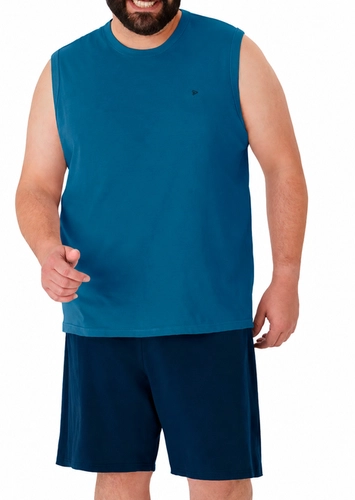 Pijama Masculino Curto Malwee 1000130762 Plus Size