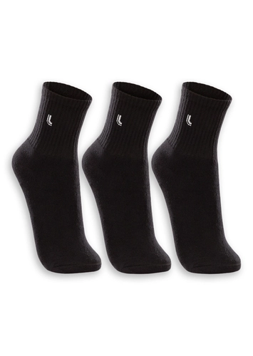 Kit 3 Pares de Meias Esportiva Cano Médio Lupo 3148-089 loading=