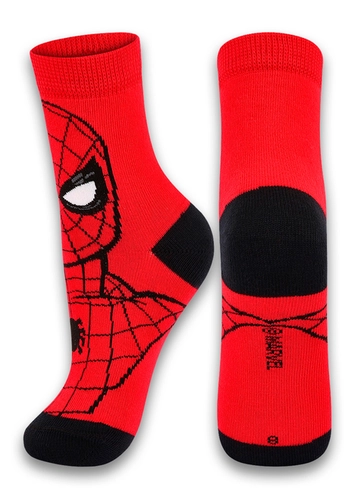 Meia Infantil Cano Médio Spider Man Lupo 2445-040 loading=