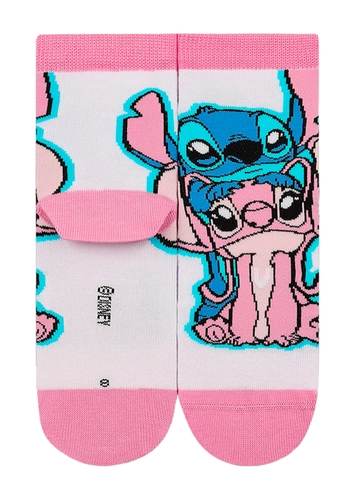 Meia Infantil Cano Médio Stitch Lupo 2402-006