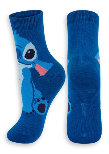 Meia Infantil Cano Médio Stitch Lupo 2402-006