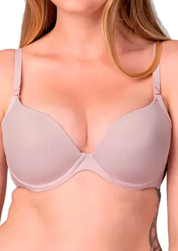 Kit com 3 Sutiãs com Aro e Bojo Push Up Liz 51690 Taça B