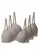 Kit com 3 Sutiãs com Aro e Bojo Push Up Liz 51690 Taça B