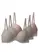 Kit com 3 Sutiãs com Aro e Bojo Push Up Liz 51690 Taça B