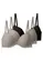 Kit com 3 Sutiãs com Aro e Bojo Push Up Liz 51690 Taça B